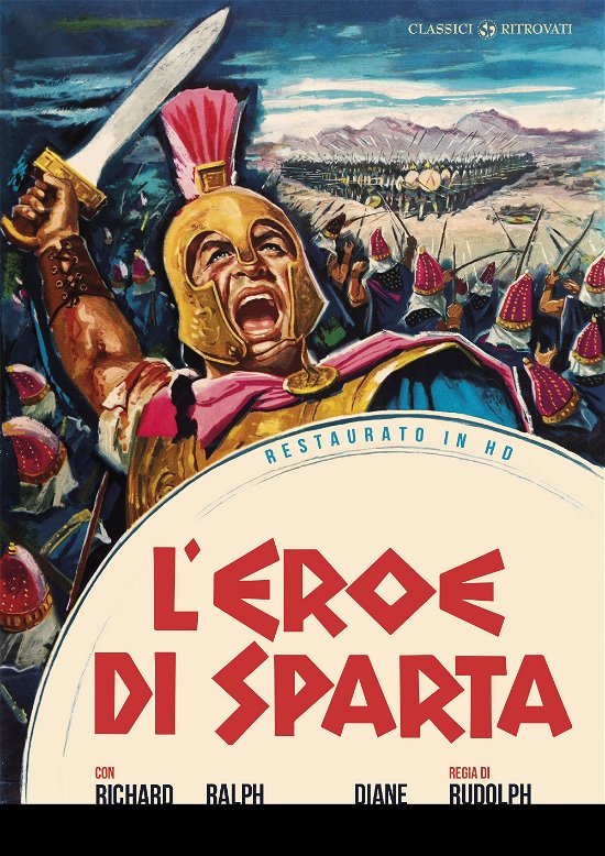 Cover for Eroe Di Sparta (L') (Restaurat · Eroe Di Sparta (L') (Restaurato In Hd) (DVD) (2020)