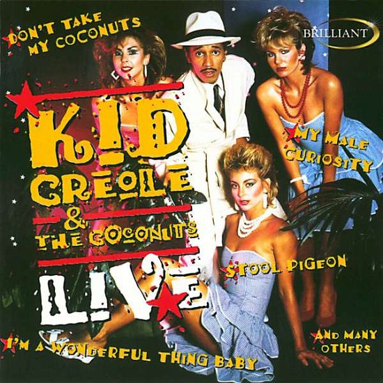 Cover for Kid Creole &amp; the Coconuts · Live (CD) (2000)