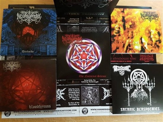 Cover for Necrophobic · Satanic Prophecies (CD) [Box set] (2018)