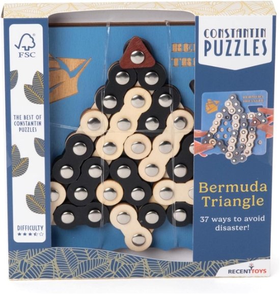 Bermuda Triangle Puzzle Game (Paperback Bog) (2024)