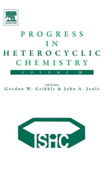 Cover for Gribble, Gordon W. (Dartmouth Professor, Chemistry, Dartmouth College, Hanover, USA) · Progress in Heterocyclic Chemistry - Progress in Heterocyclic Chemistry (Hardcover bog) (2016)