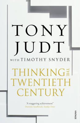Cover for Timothy Snyder · Thinking the Twentieth Century (Taschenbuch) (2013)
