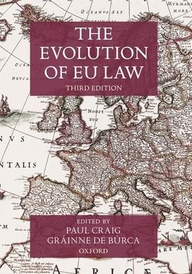 Cover for The Evolution of EU Law (Inbunden Bok) [3 Revised edition] (2021)