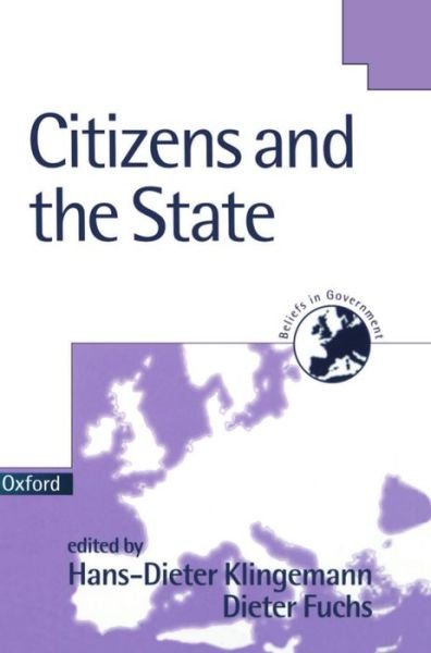 Cover for Fuchs Klingemann · Citizens and the State - Beliefs in Government (Hardcover bog) (1995)