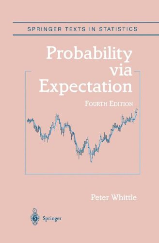 Cover for Peter Whittle · Probability via Expectation - Springer Texts in Statistics (Inbunden Bok) [4th ed. 2000 edition] (2000)