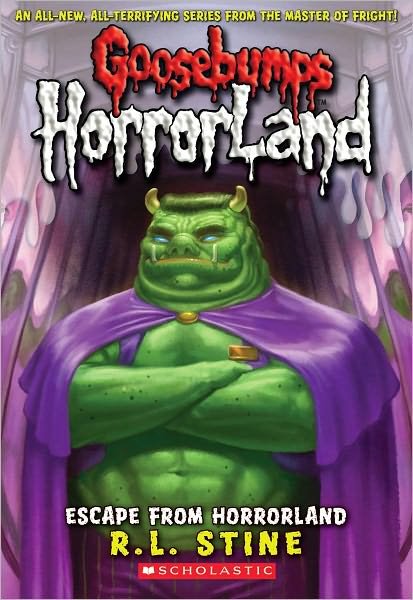Cover for R. L. Stine · Escape from Horrorland (Turtleback School &amp; Library Binding Edition) (Goosebumps: Horrorland (Pb)) (Hardcover Book) (2009)