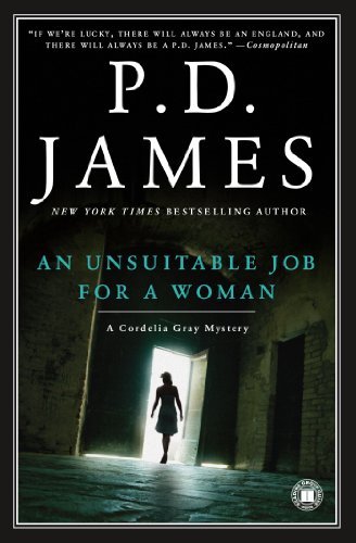 Cover for James · Unsuitable Job for A Woman, an (Pocketbok) [Scribner PB Fic edition] (2001)