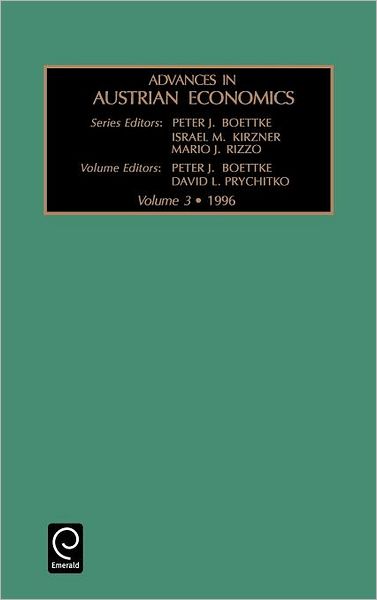 Cover for David L. Prychitko · Advances in Austrian Economics - Advances in Austrian Economics (Hardcover Book) (1996)