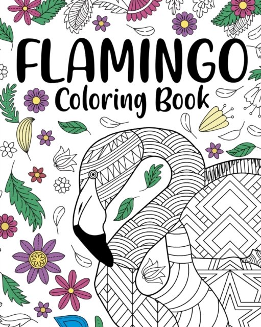 Cover for Paperland · Flamingo Coloring Book (Paperback Book) (2024)