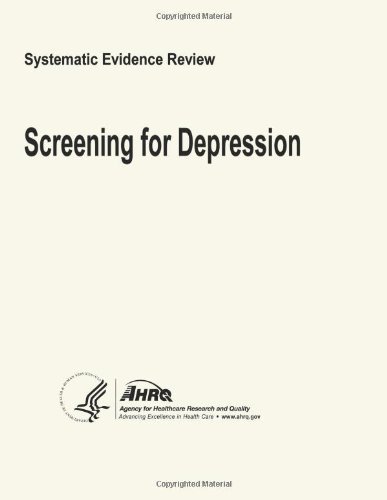 Cover for Agency for Healthcare Research and Quality · Screening for Depression: Systematic Evidence Review (Pocketbok) (2013)
