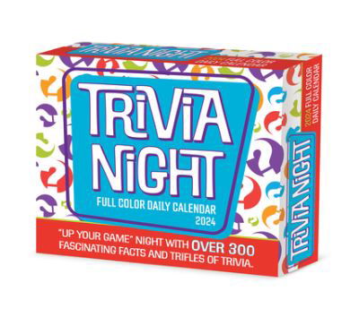 Trivia Night 2024 6.2 X 5.4 Box Calendar - Willow Creek Press - Gadżety - Willow Creek Press - 9781549236556 - 15 sierpnia 2023