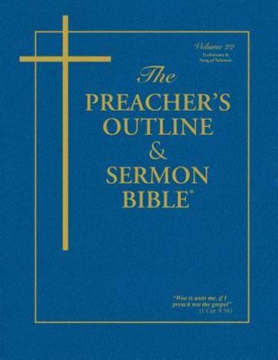 Cover for Leadership Ministries Worldwide · The Preacher's Outline &amp; Sermon Bible (Paperback Book) (2017)