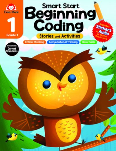 Cover for Evan-Moor Educational Publishers · Smart Start: Beginning Coding Stories and Activities, Grade 1 (Paperback Book) (2022)