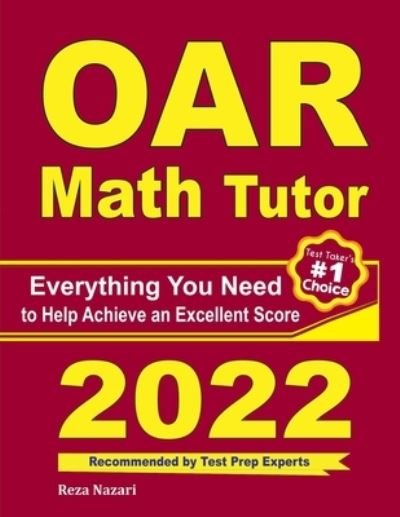 Cover for Ava Ross · OAR Math Tutor: Everything You Need to Help Achieve an Excellent Score (Pocketbok) (2020)
