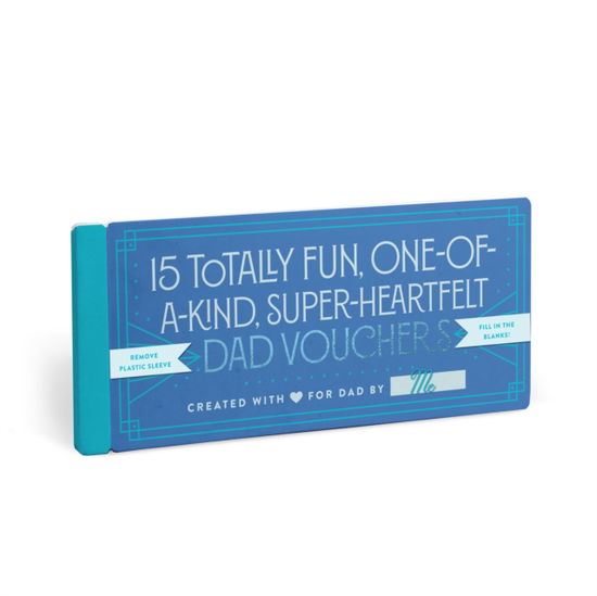 Cover for Knock Knock Fill in the Love Dad Vouchers  Booklet of 15 Dad Coupons · Knock Knock Fill in the Love Dad Vouchers, Booklet of 15 Dad Coupons (Print) (2022)