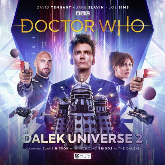 Cover for John Dorney · The Tenth Doctor Adventures: Dalek Universe 2 (Limited Vinyl Edition) - The Tenth Doctor Adventures: Dalek Universe (Audiobook (MP3)) (2022)