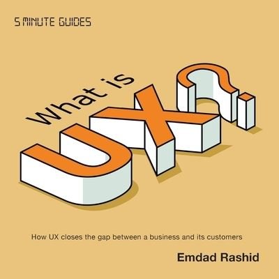 Cover for Emdad Rashid · What Is UX? (Book) (2022)