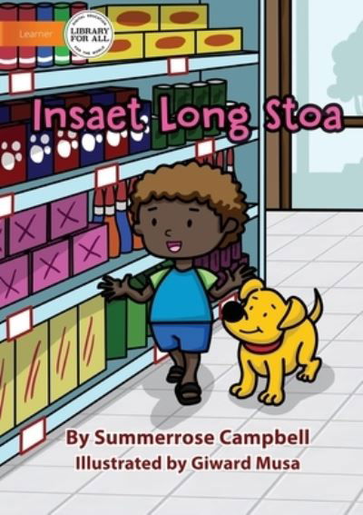 Cover for Summerrose Campbell · At The Shop - Insaet Long Stoa (Paperback Book) (2022)