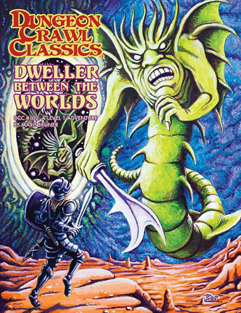 Cover for Marc Bruner · Dungeon Crawl Classics #102: Dweller Between the Worlds - DCC DUNGEON CRAWL CLASSICS (Paperback Book) (2024)