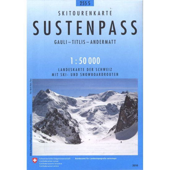 Sustenpass 2015 - Switzerland Swisstopo - Książki - Swisstopo, Switzerland - 9783302202556 - 1 października 2015