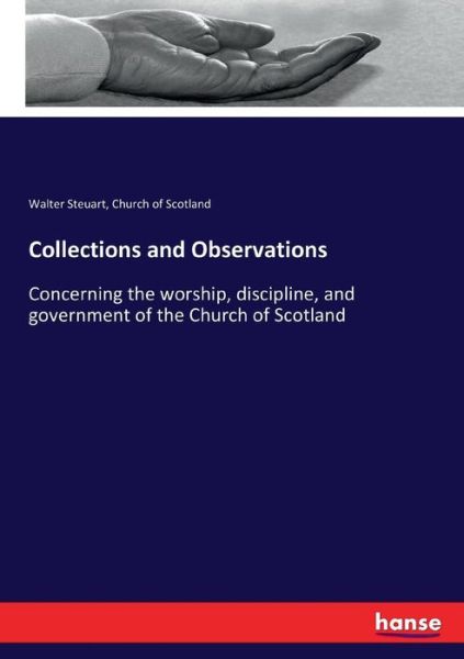 Cover for Church Of Scotland · Collections and Observations (Paperback Book) (2017)