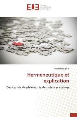 Cover for Ossipow · Herméneutique et explication (Book)