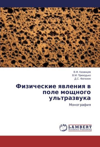 Cover for D.s. Fatyukhin · Fizicheskie Yavleniya V Pole Moshchnogo Ul'trazvuka: Monografiya (Paperback Book) [Russian edition] (2014)