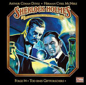 Cover for Sherlock Homes · Tod Eines Giftforschers - Folge 54 (CD) (2022)