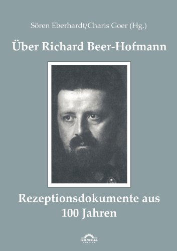 Cover for Charis Goer · Über Richard Beer-hofmann (Paperback Book) [German, 2. Auflage. edition] (2015)