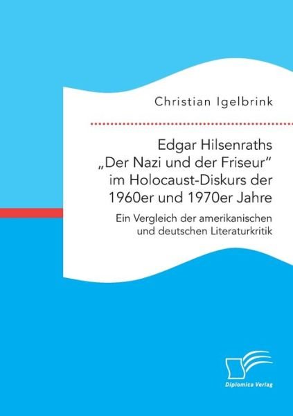 Cover for Igelbrink · Edgar Hilsenraths &quot;Der Nazi u (Book) (2020)
