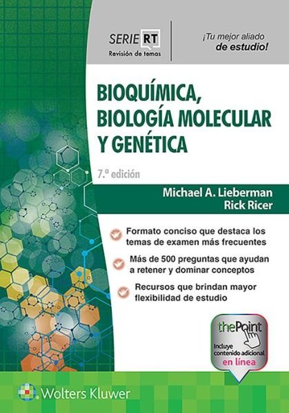 Cover for Lieberman, Michael A., PhD · Serie RT. Bioquimica, biologia molecular y genetica - Board Review Series (Paperback Bog) (2020)