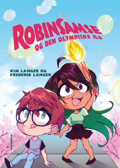 Cover for Kim Langer; Frederik Langer · Robinsamse: RobinSamse og Den Olympiske Ild (Inbunden Bok) [1:a utgåva] (2021)