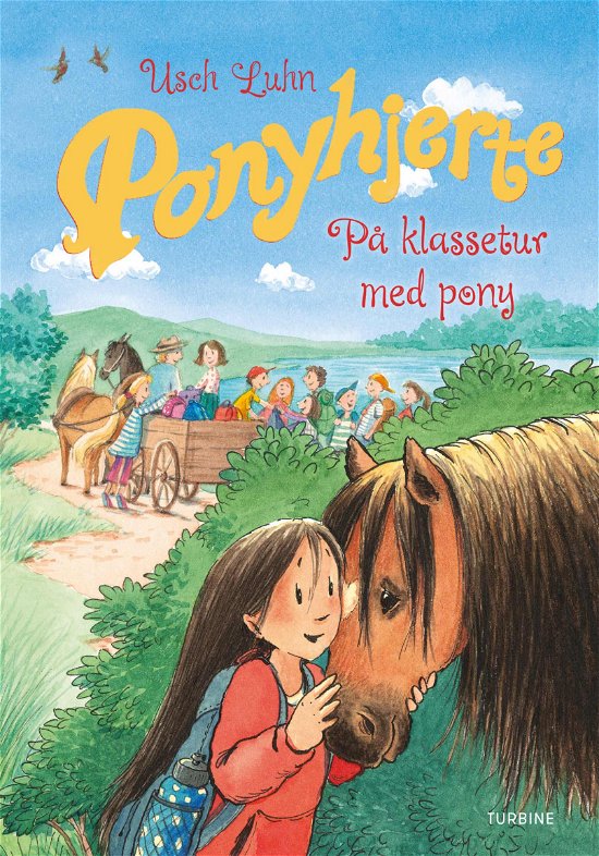 Cover for Usch Luhn · Ponyhjerte – På klassetur med pony (Inbunden Bok) [1:a utgåva] (2020)