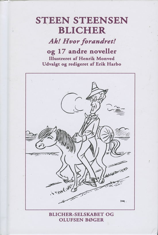 Cover for Steen Steensen Blicher · Ak! Hvor forandret og 17 andre noveller (Inbunden Bok) [1:a utgåva] (2018)