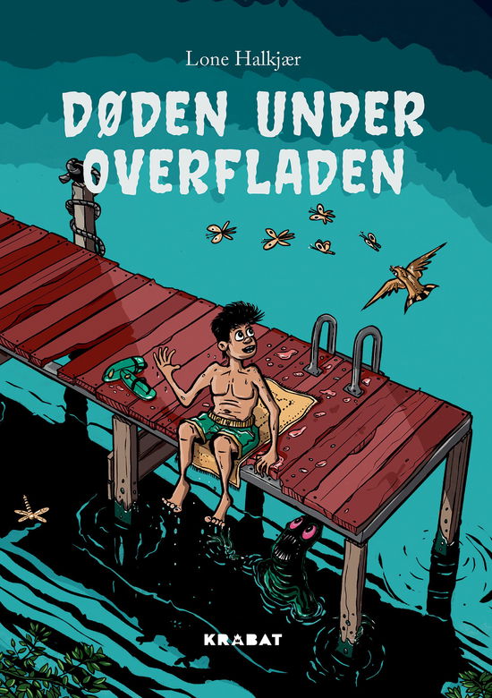 Cover for Lone Halkjær · Døden under overfladen (Hardcover bog) [1. udgave] (2023)