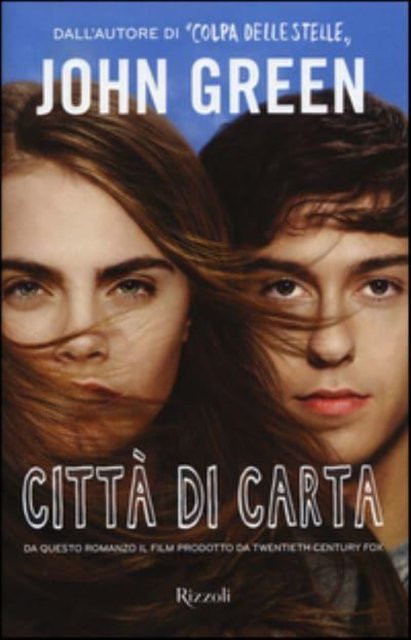 Cover for John Green · Citta di carta (Hardcover bog) (2015)