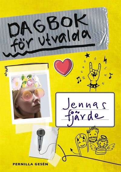 Dagbok för utvalda: Jennas fjärde - Pernilla Gesén - Bücher - B Wahlströms - 9789132210556 - 23. August 2019