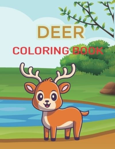 Cover for Tech Nur Press · Deer Coloring Book (Paperback Book) (2021)