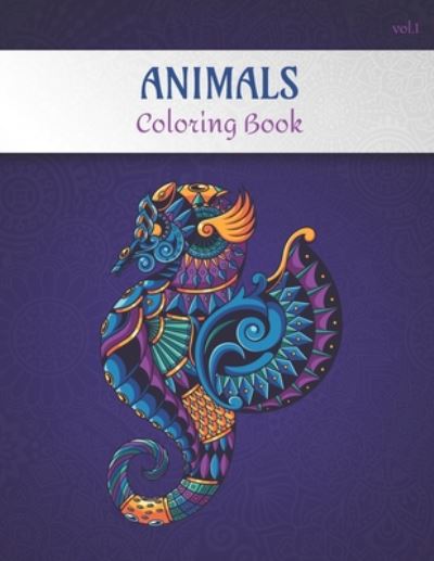 Cover for Trident Foundry · Animals Coloring Book Volume 1 (Paperback Bog) (2020)