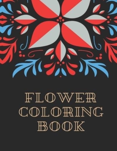 Cover for Bnke Sg · Flower Coloring Book (Paperback Bog) (2021)