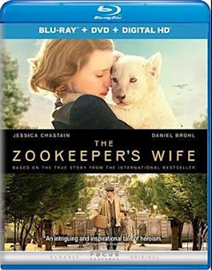 Cover for Zookeeper's Wife (Blu-ray) (2017)