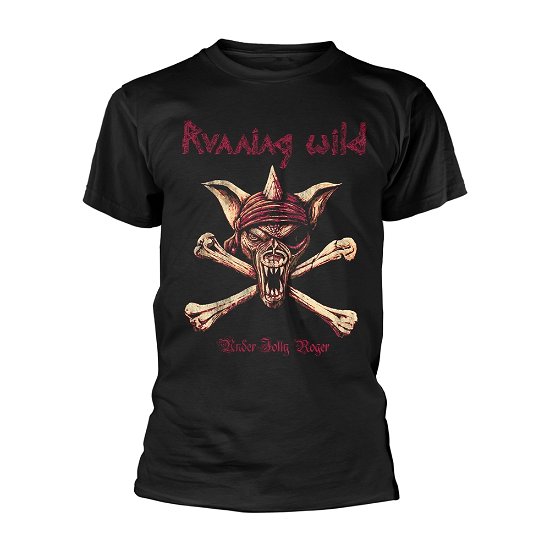 Cover for Running Wild · Under Jolly Roger (Crossbones) (T-shirt) [size L] [Black edition] (2019)