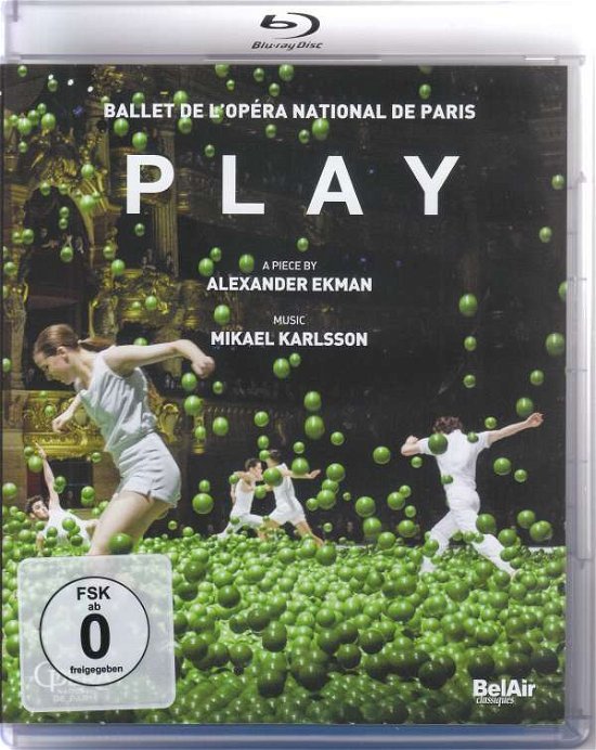 Cover for Ballet De L'opera National De Paris · Play (Blu-ray) (2018)