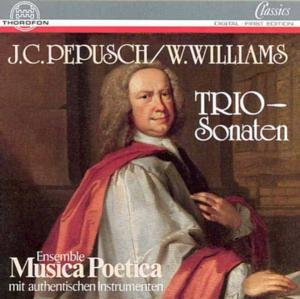 Cover for Pepusch / Ensemble Musica Poetica · Trio Sonatas (CD) (1990)