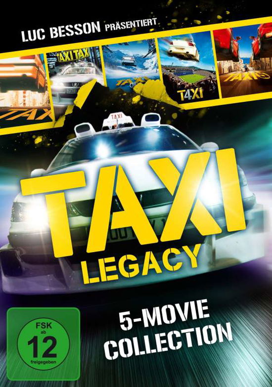Cover for Taxi Legacy-5 Movie Collection (DVD) (2019)