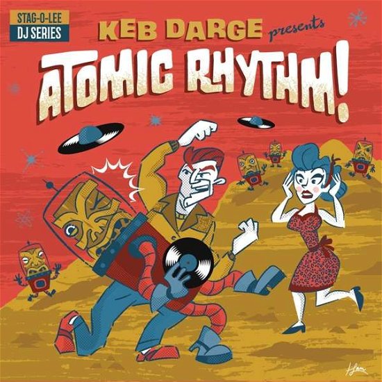Cover for Keb Darge Presents Atomic Rhythm! (LP) (2021)