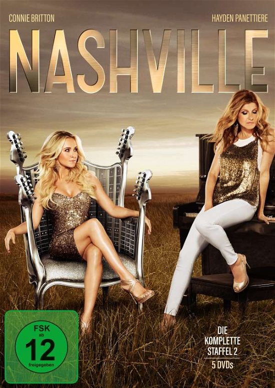Cover for Britton,connie / Panettiere,hayden / Bowen,clare/+ · Nashville-die Komplette Staffel 2 (DVD) (2019)