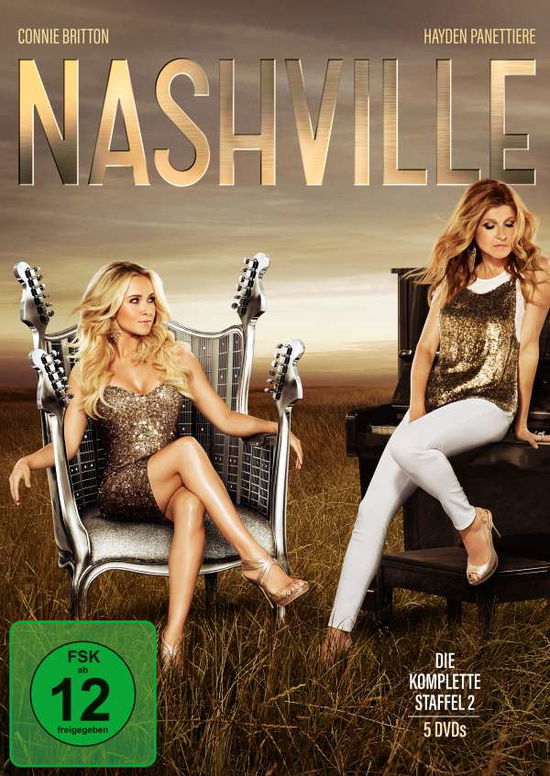 Britton,connie / Panettiere,hayden / Bowen,clare/+ · Nashville-die Komplette Staffel 2 (DVD) (2019)