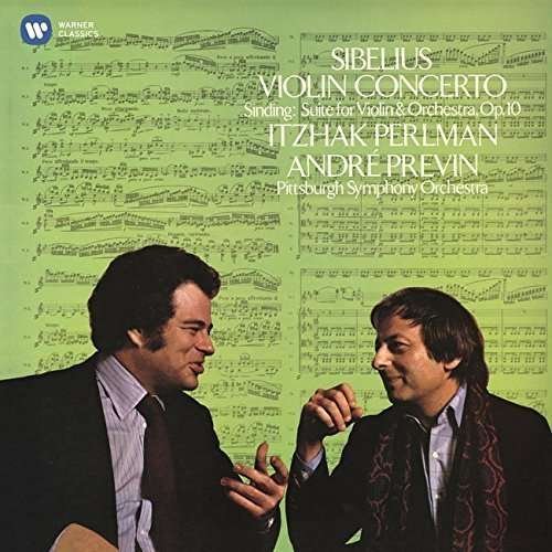 Cover for Itzhak Perlman · Sibelius: Violin Concerto / Sinding (CD) [Reissue edition] (2015)