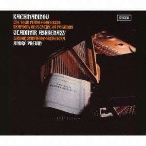 Cover for Vladimir Ashkenazy · Rachmaninov: Piano Concertos &lt;limited&gt; (CD) [Japan Import edition] (2019)